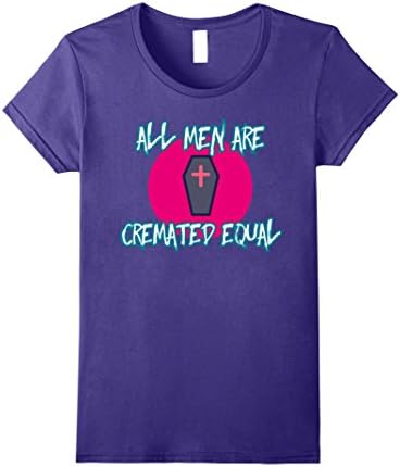 Womens Men Cremated Equal Halloween Costume Supplies Decoration Large Purple