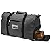 Shacke’s Travel Duffel Express Weekender Bag – Carry On Luggage with Shoe Pouch (38L, Dark Gray)
