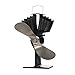 Ecofan AirMax. Heat Powered Stove Fan. Authentic 2 Blade Canadian Design. Nickel. primary