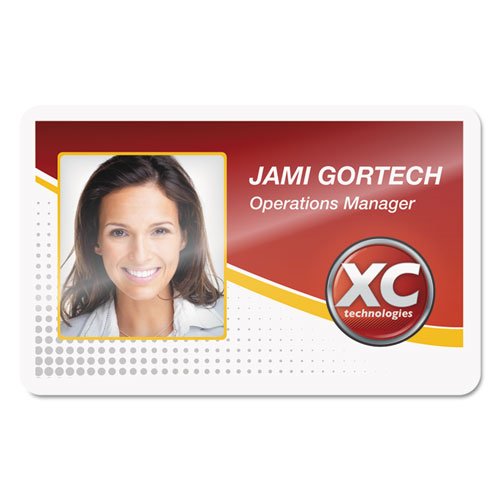 FEL52015 - Fellowes Glossy Pouches - ID Tag not Punched, 5 mil, 100 Pack