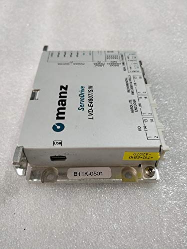 Amazon Com Manz Servodrive Lvd E4807 Siii Servo Drive Industrial Scientific