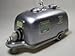 Silver RV Camper Trailer Camping Christmas Ornament