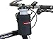 Bushwhacker Shasta Black Insulated Bicycle Water Bottle Holder with 20oz BPA-Free – Great for Kids Bikes Frame & Handlebar Strap Hydration Attachment with Belt Loop – No Screws or Hardware Required