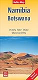 Namibia - Botswana 1:1.500 000 Nelles Map (English, French and German Edition) by 
