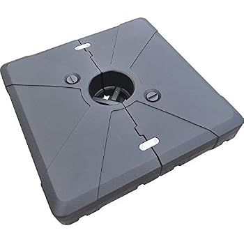 Amazon.com : PURPLE LEAF Offset Patio Umbrella Base Sand/Water Filled