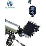 SLS Universal Phone Spotting Scope Adapter Compatible with Telescope Spotting Scopes Binocul mount for smartphones. Compatible with binocular, spoting scopes and more Smartphone video image recordings