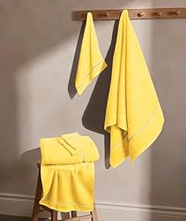 MyOwn Ultra Soft 6 Pack Cotton Towel Set, Contains