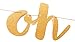 Gender Neutral Baby Shower Decorations & Decor Set: Oh Baby Burlap Banner, Sage Green, Nude & Confetti Balloons - Ideal for Boy, Girl Reveal Party & Welcome Baby Sign Garland Backdrop Decoration