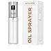 Premium Olive Oil Sprayer/Spritzer For Cooking & Kitchen Use - 100 ml Refillable Glass Bottle - Great For Cooking, Baking, Salads, BBQ & More - BPA-Free - Bonus Funnel, Brush & Healthy Meal E-book