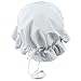 TreasureGurus, LLC Treasure Gurus Colonial Amish Mob Cotton Hat Womens White Bonnet Poor Girl, Maid, or Pilgrim Costume, Large