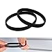 ECYC Solid Color Elastic Bracelet Shirt Sleeve Holders Elasticated Metal Armbands