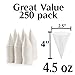 Upper Midland Products 250 Snow Cone Paper Cups Eco Friendly 4.5 Oz