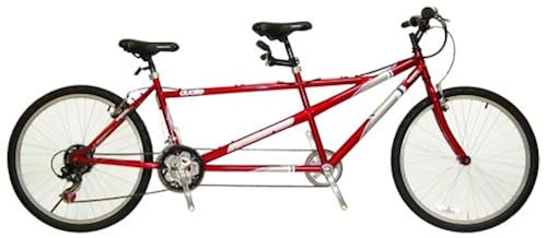 Pacific Dualie Tandem Bike (26-Inch Wheels, Red) in Oman Whizz