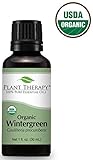 Plant Therapy Wintergreen Organic Essential Oil 30 mL (1 oz)100% Pure, Undiluted, Therapeutic Grade