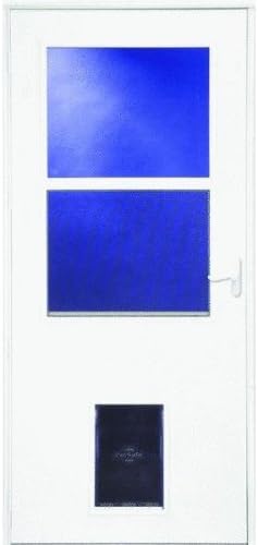 36 x 80 storm door with pet door