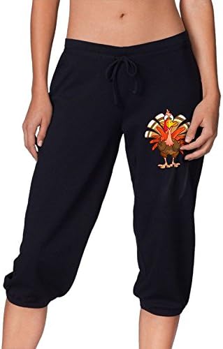 Thanksgiving Turkey Soft Seven Point Pants Sport Gym Pants Pocket Pant Jogger Sweatpants Yoga Workout Athletic Joggers Pants With Pockets L