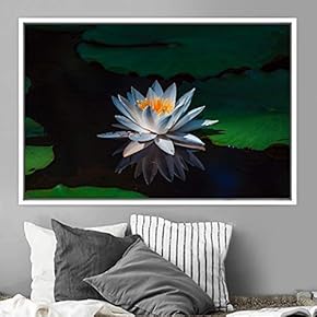 signwin Framed Canvas Wall Art Flora Snapshot Closeup...