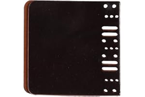 BICASTER PRO Barebow Finger Tabs Cordovan Leather Face Replacement