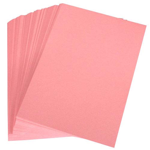100 x A4 Light Pink Card Stock - 260gsm - StellaWeds®