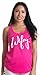 Wifey | Cute Bridal Wife Top, New Bride Wedding Ladies' Soft Racerback Pink Tank