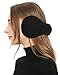 Unisex Warm Winter Earmuffs Knit Fur Earwarmers Outdoor for Women Foldable Knitted Ear Muffs Earflap Cover