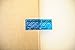 100 Customs Stickers Quality Control High Security Tamper Evident Warranty Void Labels Blue