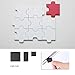 Gimars Strong Anisotropic (Hold 100g) Magnet Squares with Adhesive, Each (20x20x2mm)-Perfect for Classroom Organization, Refrigerator Crafts, DIY Projects, Hanging Light Items at School/Home Office