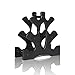 DMAR Detachable Weight Stand Portable Dumbbells Rack Holder Women Men Household Crossfit Body Building Exercise Gym Equipment (Small Leaf)thumb 1