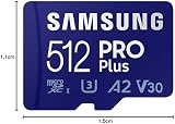 Samsung 512GB PRO Plus MicroSDXC Card 120MB/s w/ Adapter MB-MD512KAEU view 6