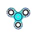 Keepfit Tri-Spinner Fidget Toy, LED Flashing Light EDC Anti-Stress Toys, Help ADD ADHD (Flower-D)