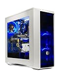 SkyTech Oracle Gaming Computer Desktop PC Ryzen 1200 3.1GHz Quad-Core, GTX 1050TI 4GB, 16GB DDR4 2400, 120GB SSD, 1TB HDD, Wi-Fi USB, Windows 10 Home 64-bit