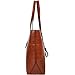 Tote Bag for Women, Vegan Leather Handbags with Large Capacity,Concise Shoulder Bag by YAAMUU (4.brown)