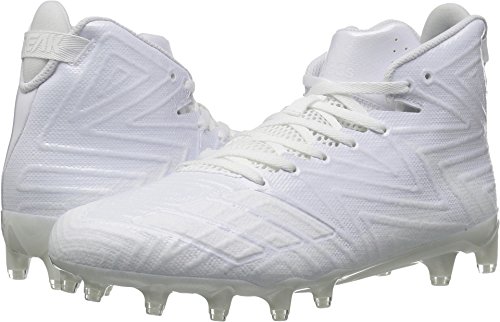 adidas Originals Men's Freak X Carbon Mid Football Shoe, White/White/White, 11 Medium US - Thumbnail 3