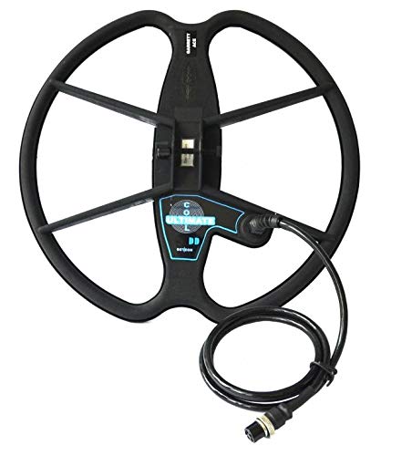 DETECH 13" Ultimate DD Search Coil for Garrett ACE Series 150/200/ 200i/ 250/300/ 300i/ 350/400/ 400i & Garrett Euro ACE Metal Detectors With Coil Cover Protector Included