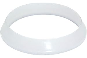 EZ-FLO 1-1/4 Inch Slip Joint Washer, Pack of 100, White Polyethylene, 36214