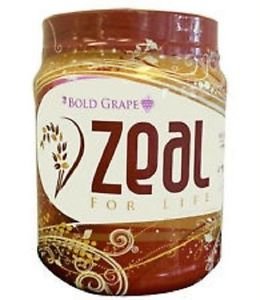 Zeal Wellness,Bold Grape w. Guarana,Canister for 30 Days Supply