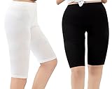 Passionate Adventure Women's Plus Size Active Modal Bike Yoga Shorts Ultra Soft Under Dress Leggings, Comfy Fit