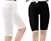 Passionate Adventure Women's Plus Size Active Modal Bike Yoga Shorts Ultra Soft Under Dress Leggings, Comfy Fit