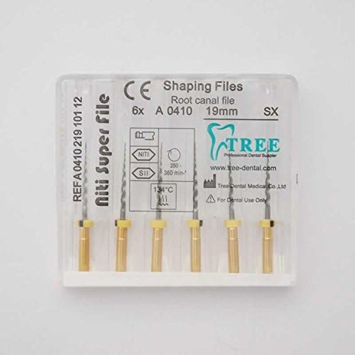 High Quality Dental Endodontic Rotary Files from TREEDENTAL. Niti Large Protaper Endo File for Root Canal Treatment, Universal Engine-19MM-SX