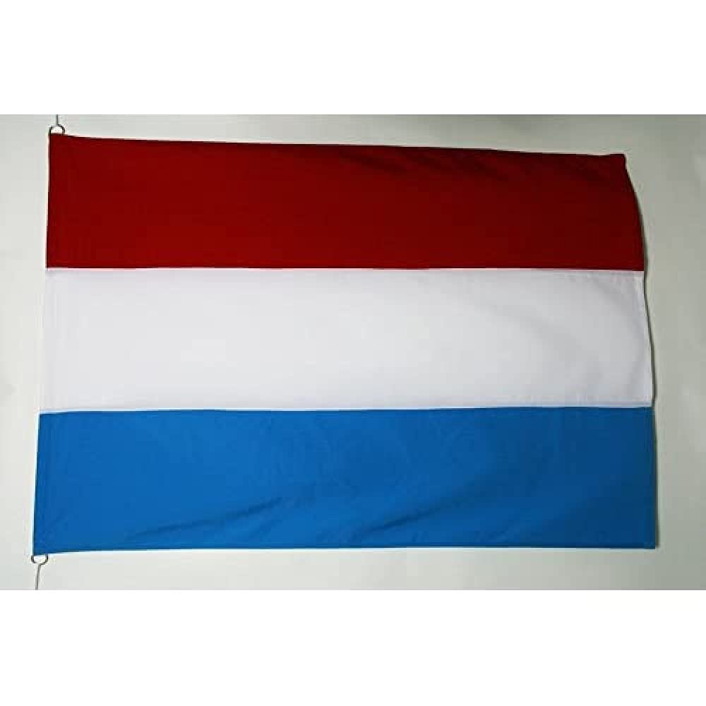AZ FLAG - Luxembourg Flag 3' x 5' External Use - Luxembourger Flag 100 x 150 cm - Banner 3x5 ft in Tergal With Rings