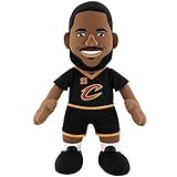 NBA Cleveland Cavaliers Lebron James 10-inch Plush Figure, Black Jersey