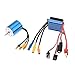 GoolRC 2430 7200KV 4P Sensorless Brushless Motor with 25A Brushless ESC(Electric Speed Controller)for 1/16 1/18 RC Car Truck