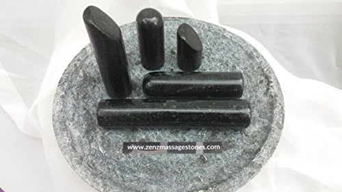 Zenz Massage Introductory Cool &amp; Warm Soapstone Massage Therapy Tool Kit