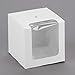 Joyful Selection White Candy Apple Box with Window, 4