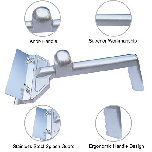 EVEDMOT Heavy Duty Grill Scraper Commercial Griddle Scraper Set with 5