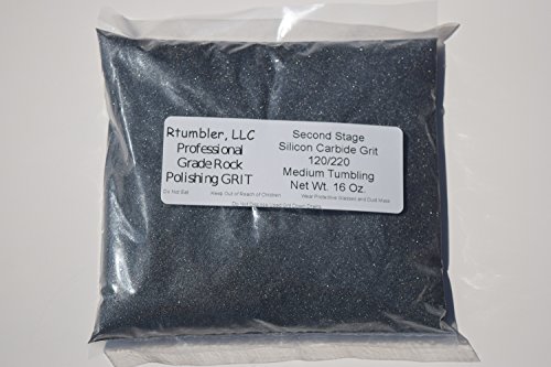 Rock Tumbling Grit for 15 Pound Tumbler