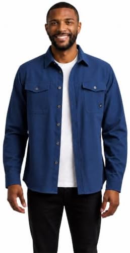 Amazon.com: Mercer+Mettle Unisex Double-Knit Snap Front Jacket