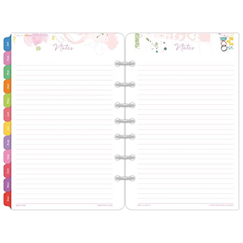 Kathy Davis for Day-Timer 2019 Planner / Appointment Book Refill, 5-1/2" x 8-1/2", Desk Size 4, Two Pages Per Week, Loose Leaf (52122)
