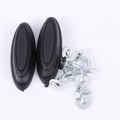 MOTZU 2 Pair Luggage Bracket Side Feet With 20 Screws, Baggage Stud Foot, Feet Pad, Travel Bags accessories, Simple replacement - Thumbnail 6