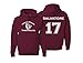 Adult Vampire Diaries Salvatore 17 Hoodie